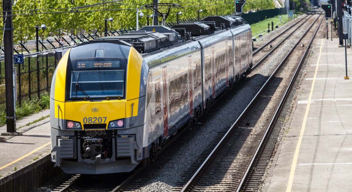 Tren de los ferrocarriles suizos SNCB. / Foto: SNCB