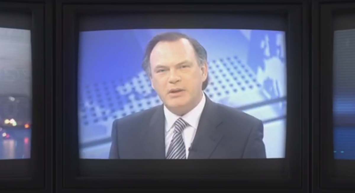 Pedro Piqueras en Informativos Telecinco