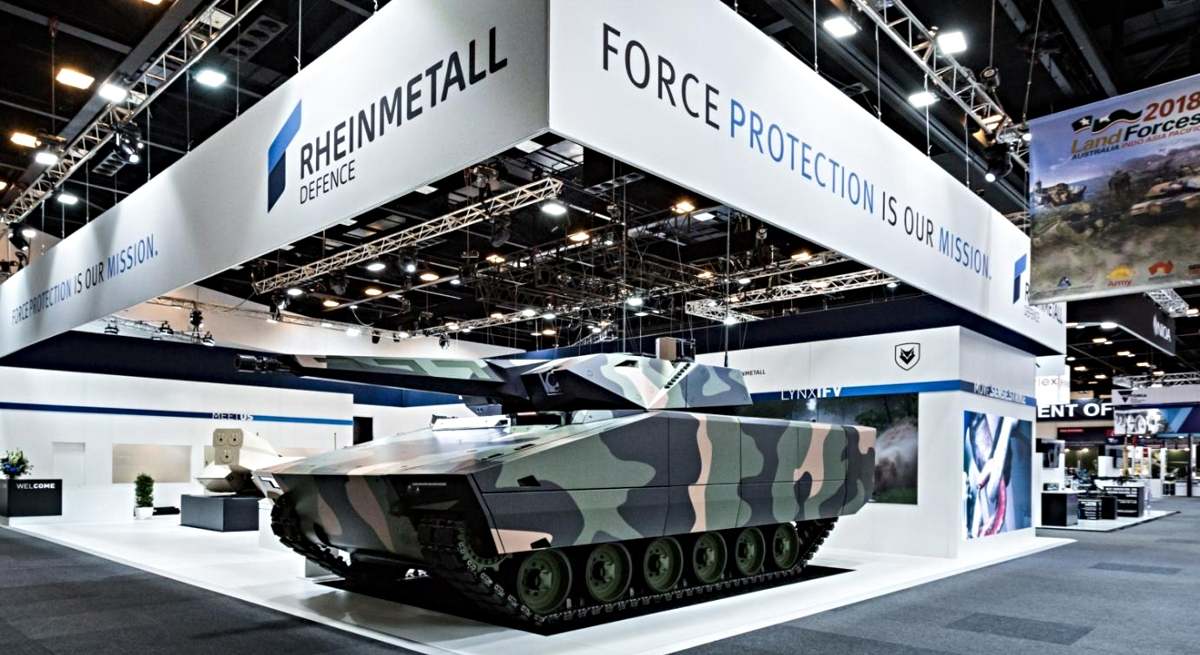 Un tanque de Rheinmetall