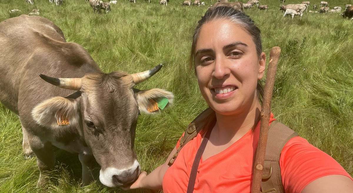 Aida Rodrigo, ganadera
