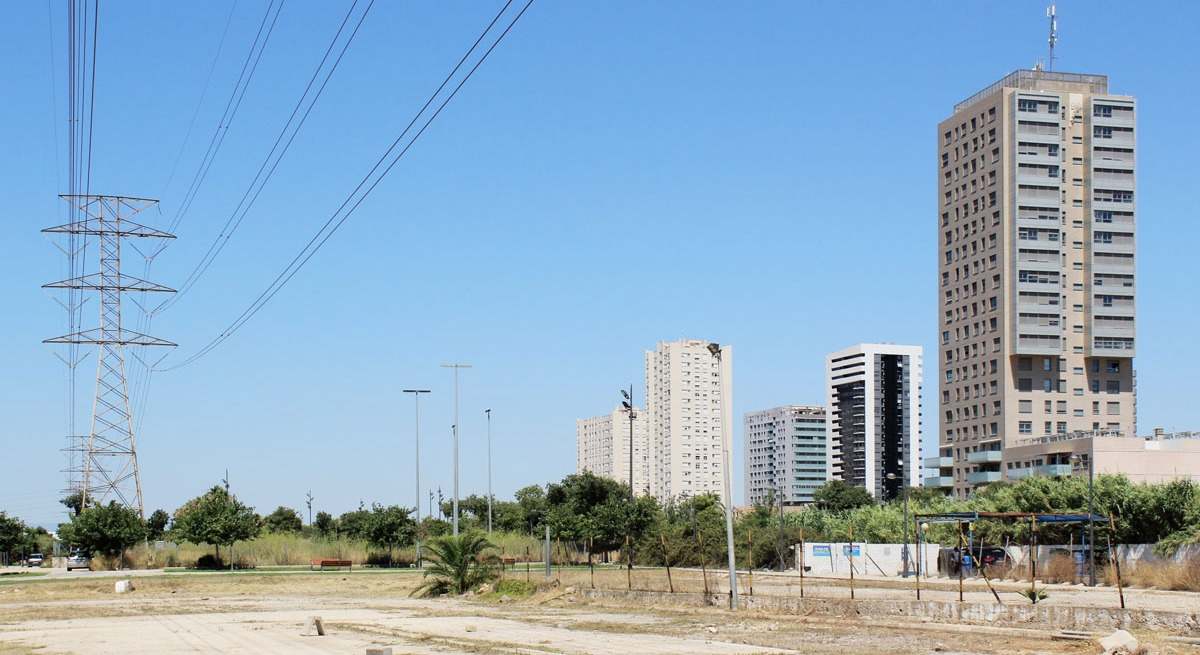 Sector de La Torre en Valencia, en que Aliseda ha puesto a la venta suelo..