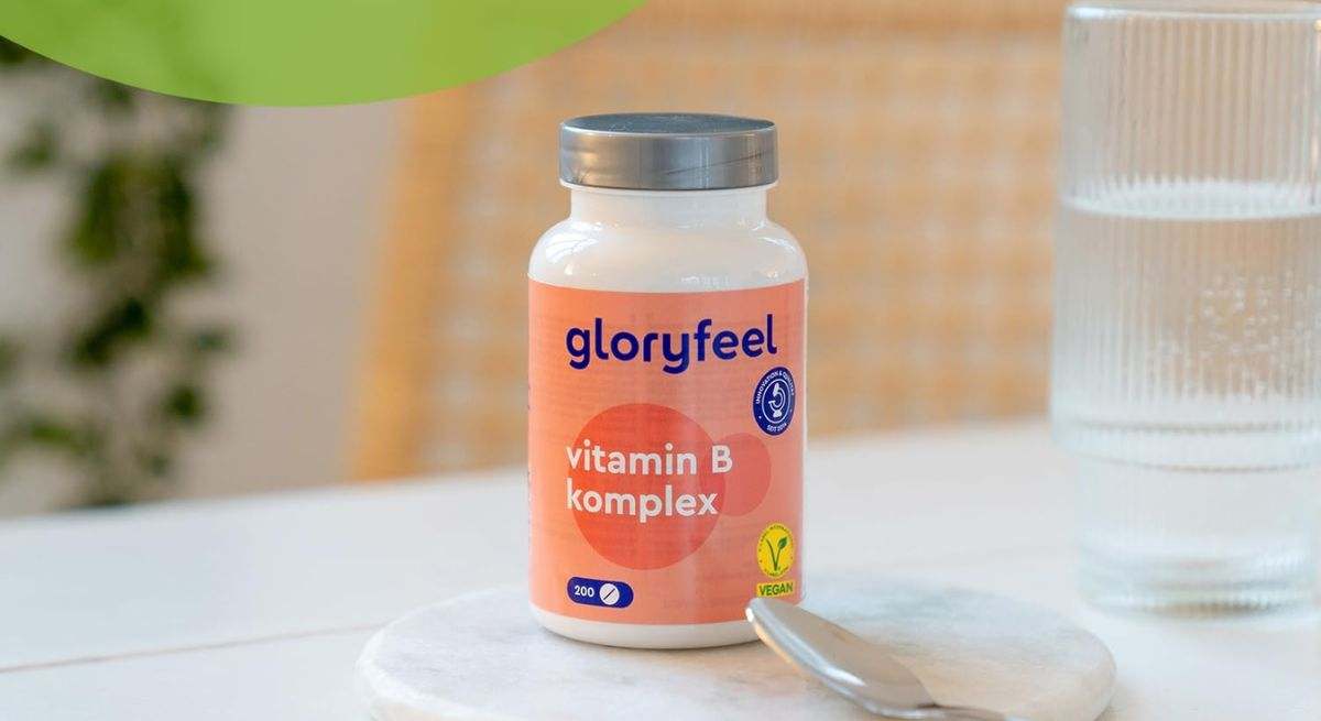 suplemento Vitamina B complex de Gloryfeel