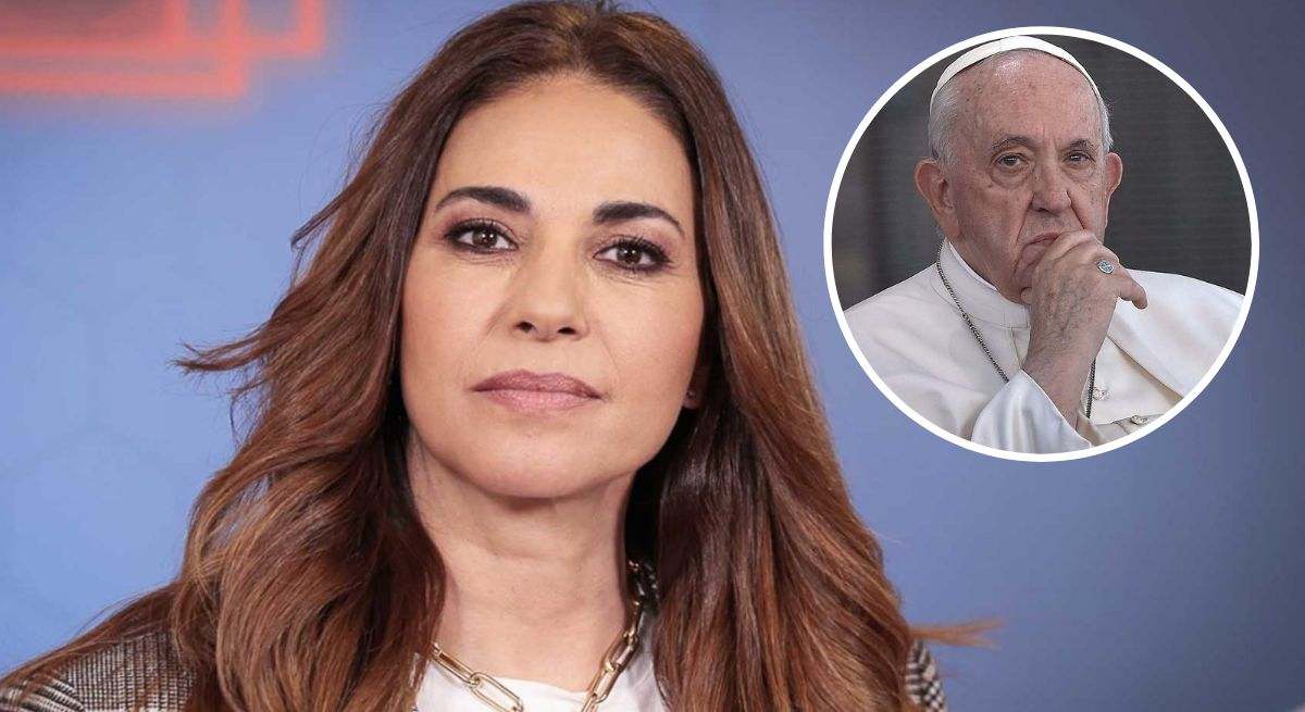 Mariló Montero y el Papa