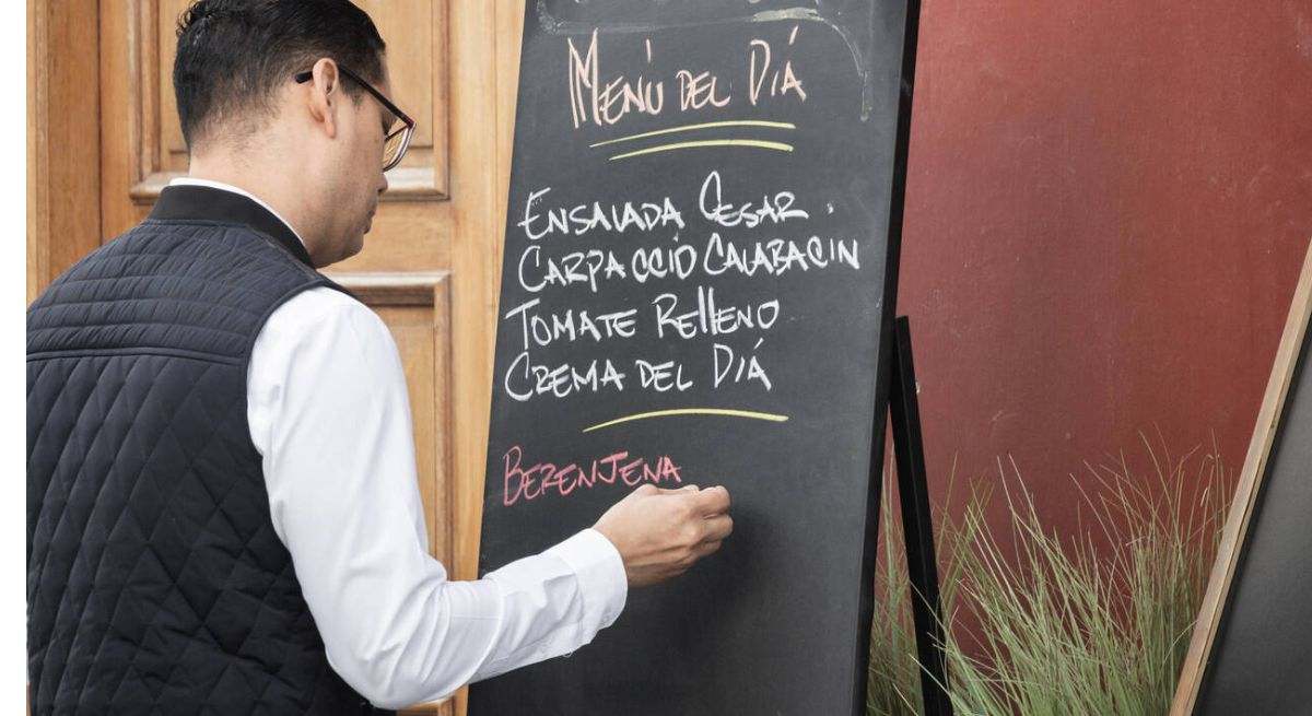 Menú del día