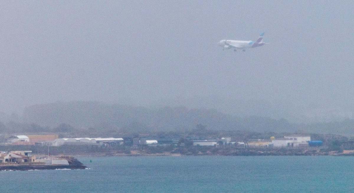 Imagen de las inmediaciones del aeropuerto de Palma de Mallorca.