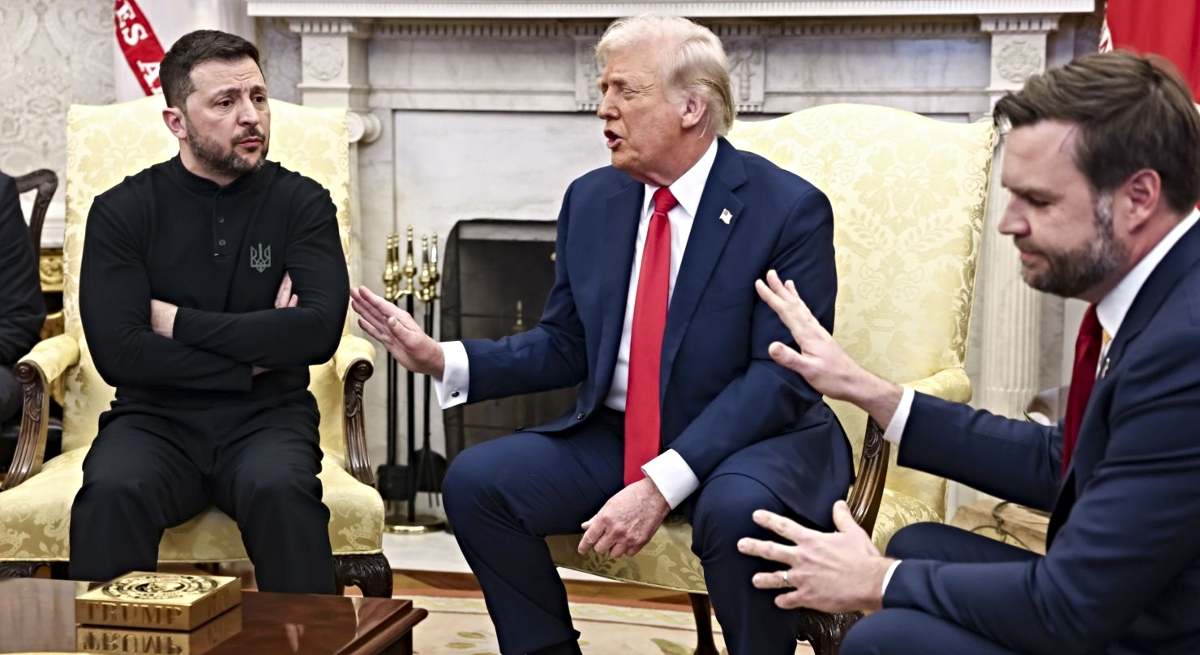 Volodimir Zelenski y Donald Trump