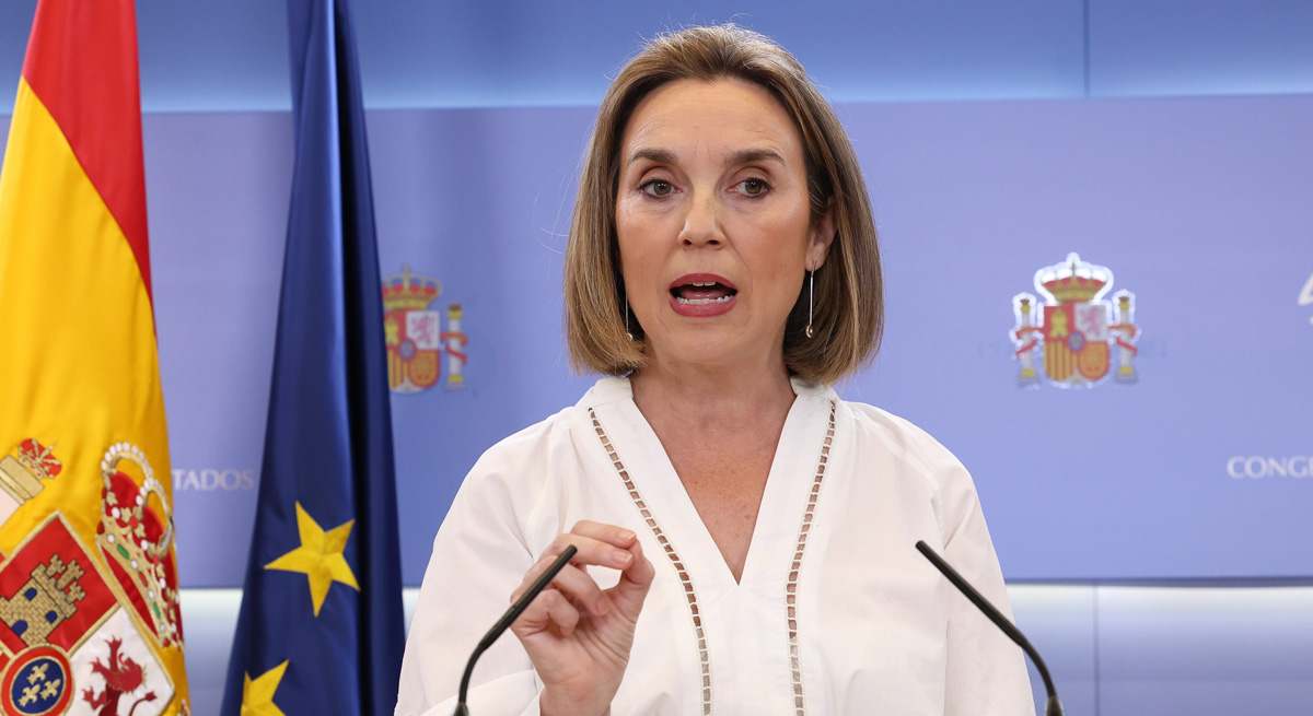 La secretaria general del PP, Cuca Gamarra. ep