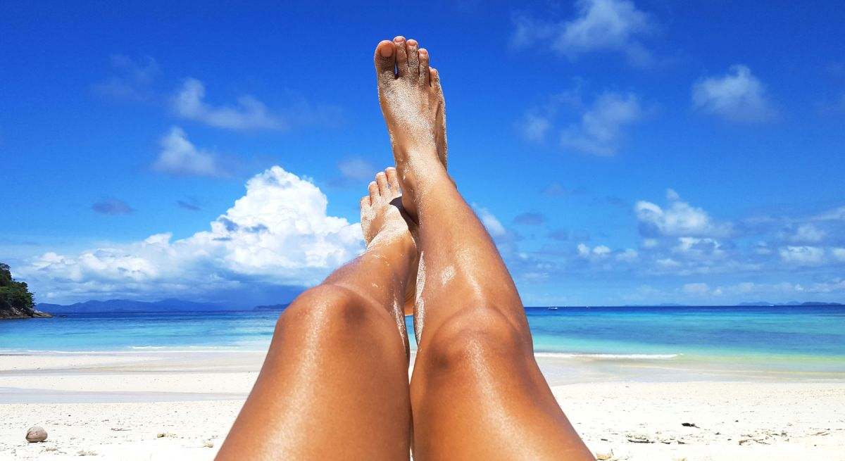Piel en verano
