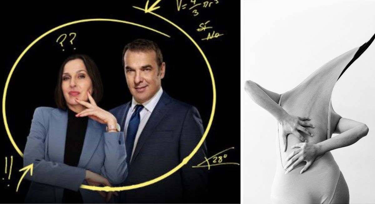 Luis Merlo y Natalia Millán y foto de Luisa Gutiérrez, edición Marta Nogal (Teatros del Canal)