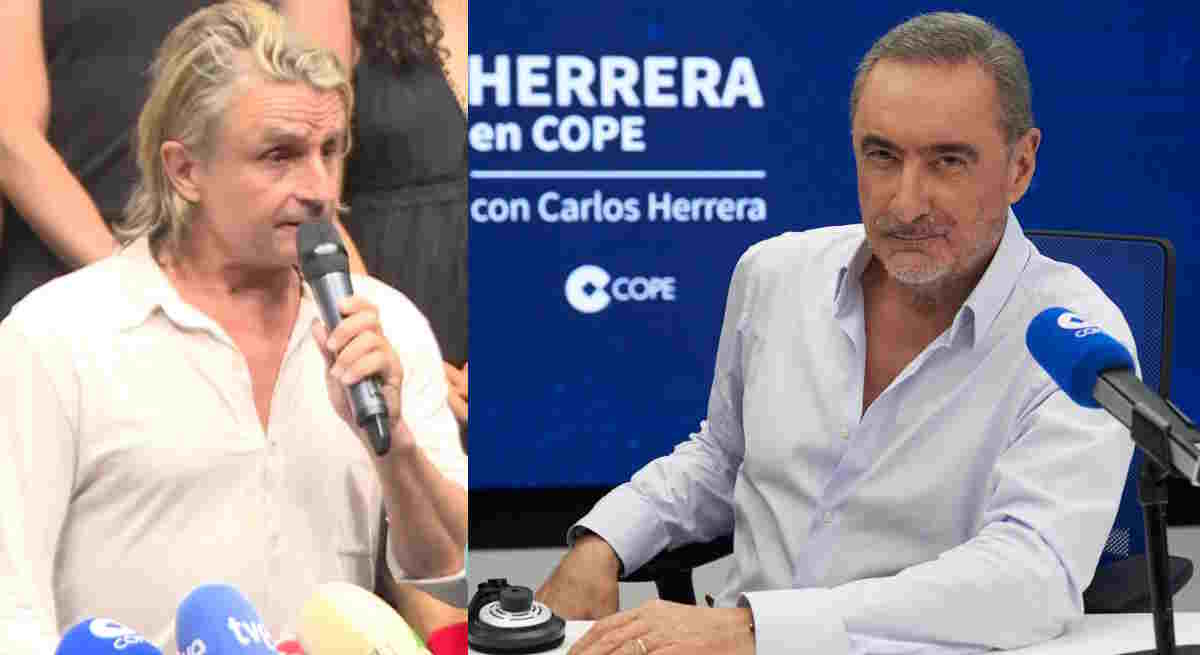 Nacho Cano y Carlos Herrera