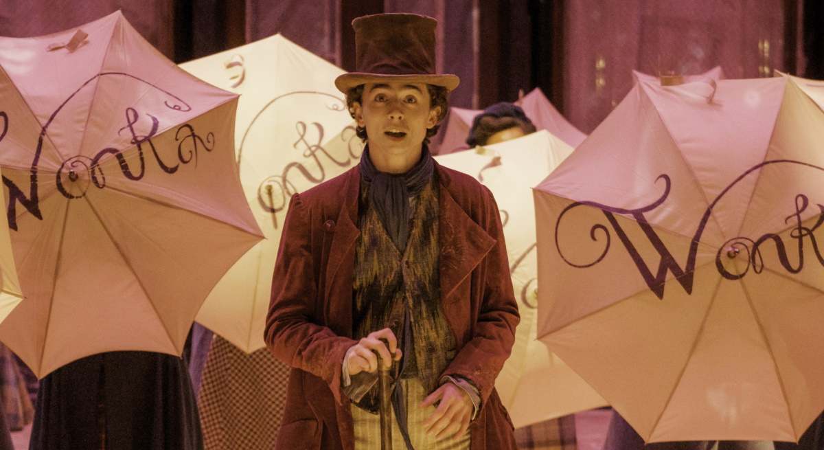 Timothée Chalamet protagoniza la película Wonka