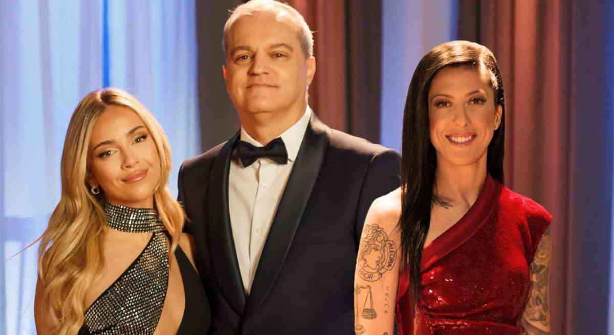 Ana Mena, Ramón García y Jennifer Hermoso