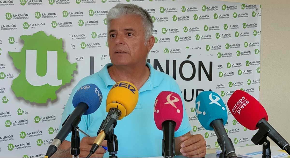 Luis Cortés, secretario de La Unión Extremadura