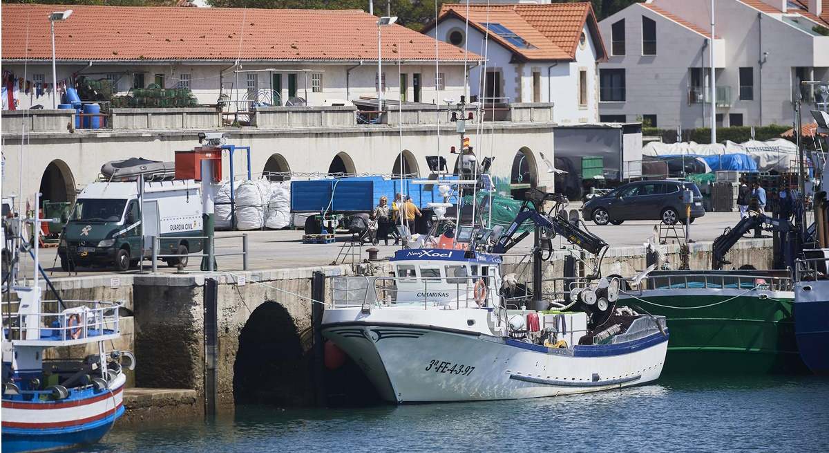 Imagen de un puerto pesquero.