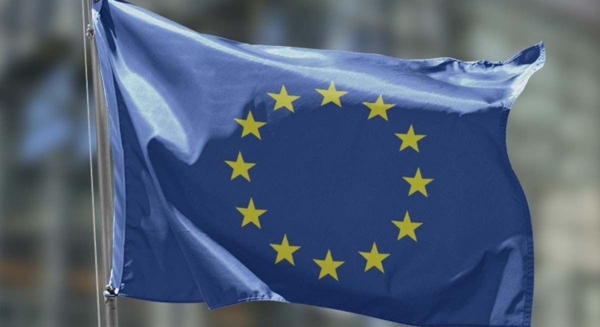 La bandera de la Unión Europea