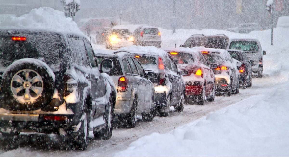 Nieve y atascos