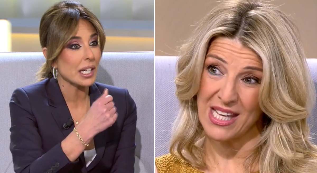 Ana Terradillos y Yolanda Díaz en La mirada crítica