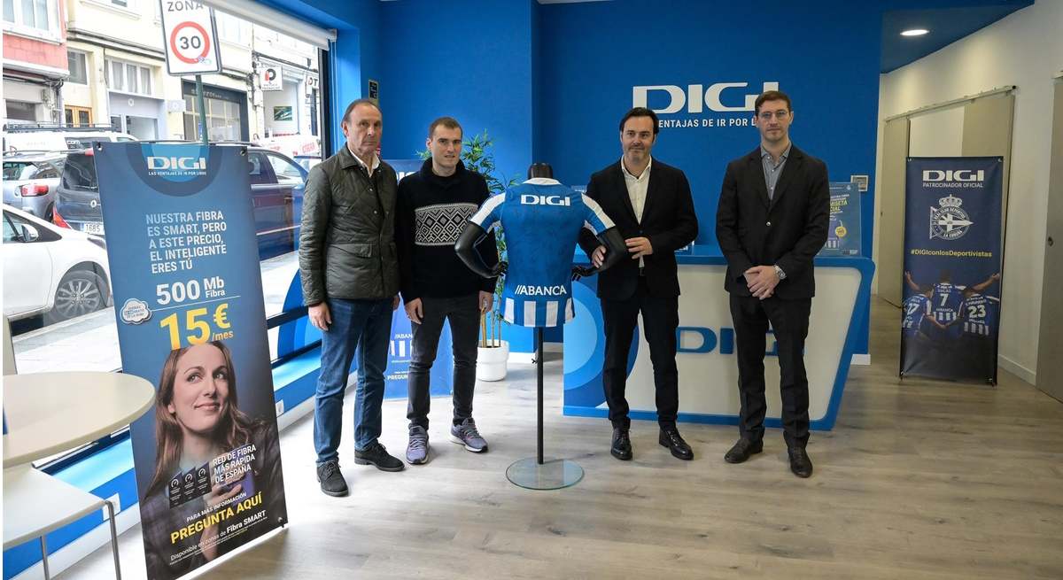 La primera tienda DIGI en Galicia, en A Coruña.