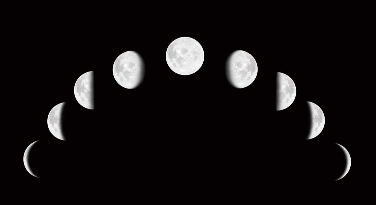 Fases de la Luna. / Foto: iStock
