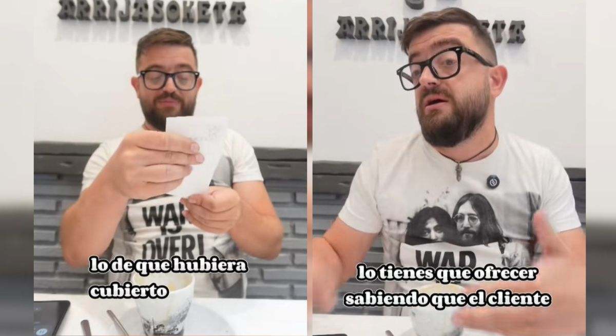 Cocituber en un restaurante