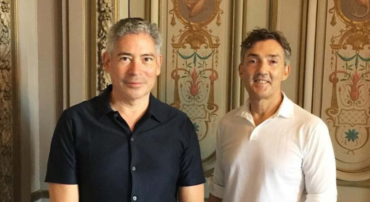 Boris Izaguirre y su marido
