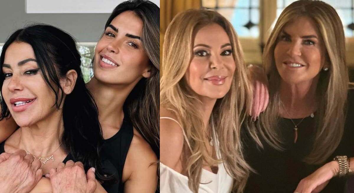 Susana Uribarri y tres de sus representadas