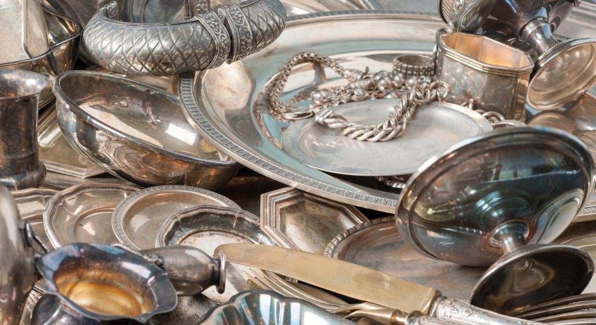 Piezas de plata. / Foto: iStock