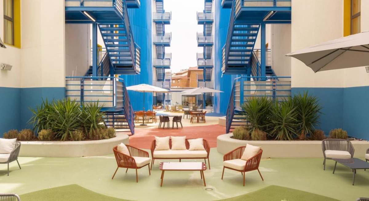 Residencia de Merkel Capital en Sabadell (Barcelona).