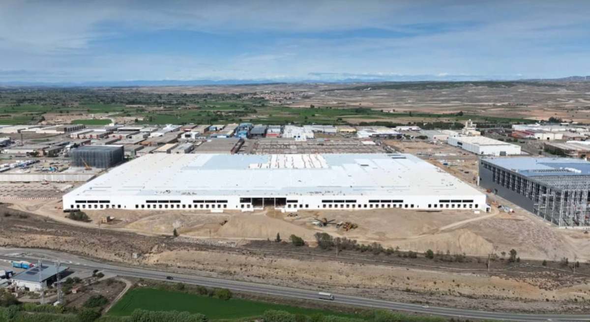 inditex centro logistico malpica zaragoza