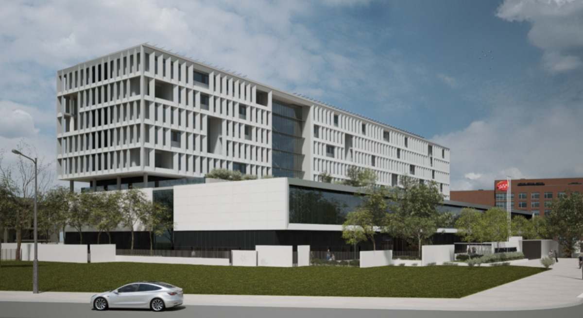 Proyecto del nuevo edificio judicial de Móstoles