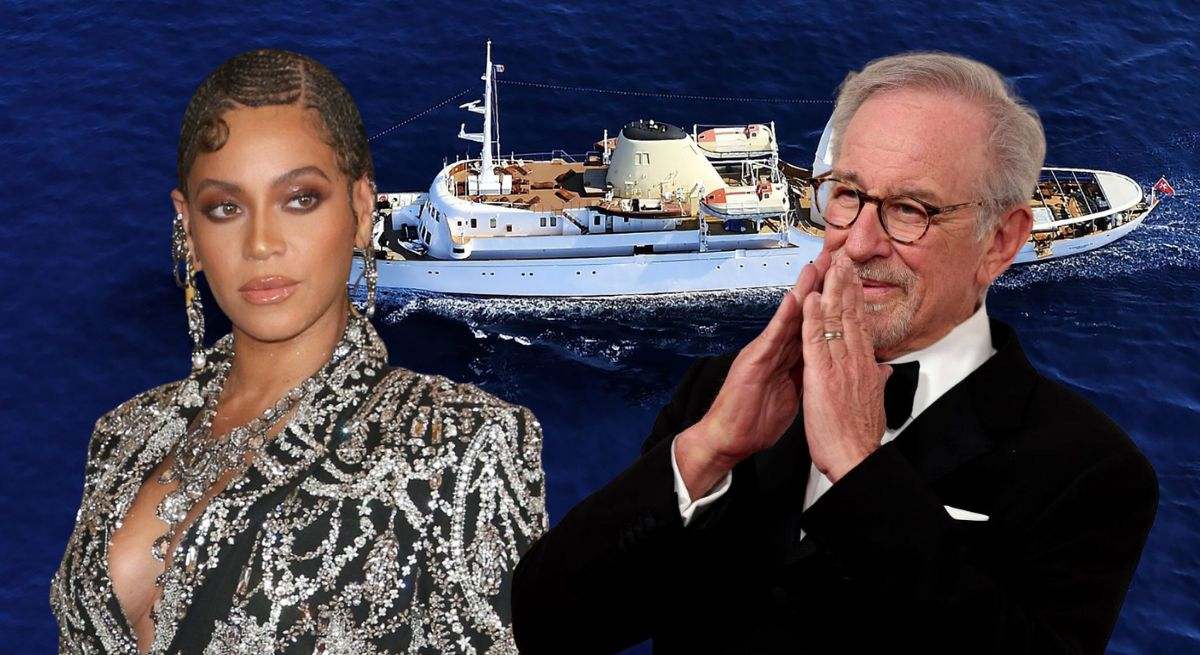 Beyoncé, Spielberg y el yate Christina O