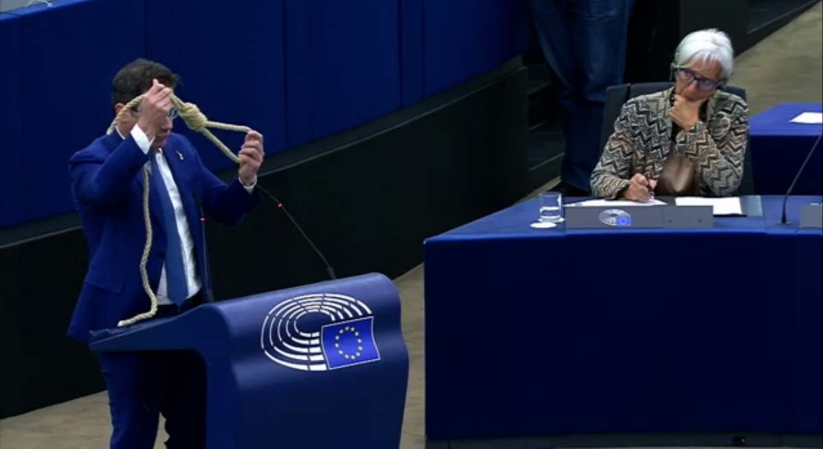 Angelo Ciocca eurodiputado soga Christine Lagarde BCE tipos interés