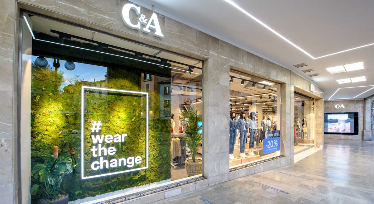 Una tienda de C&A