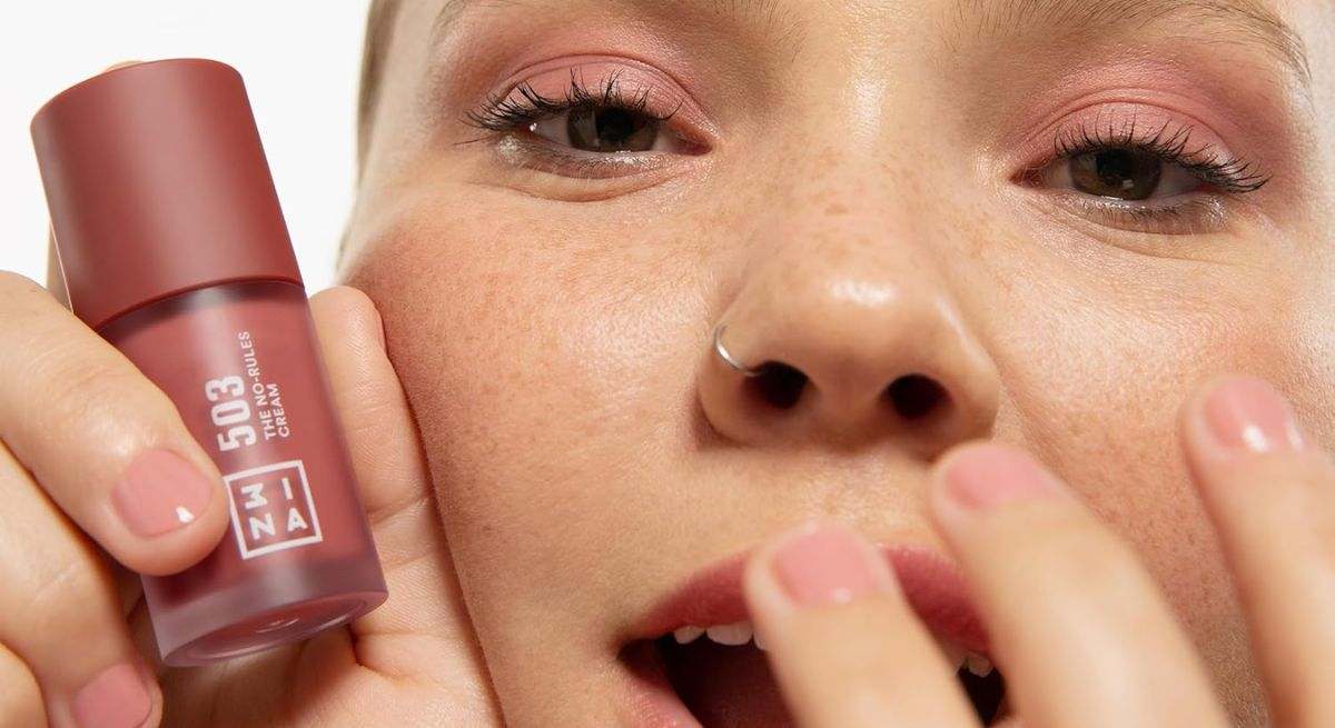 Colorete líquido The No-Rules Cream 503 de 3INA MakeUp