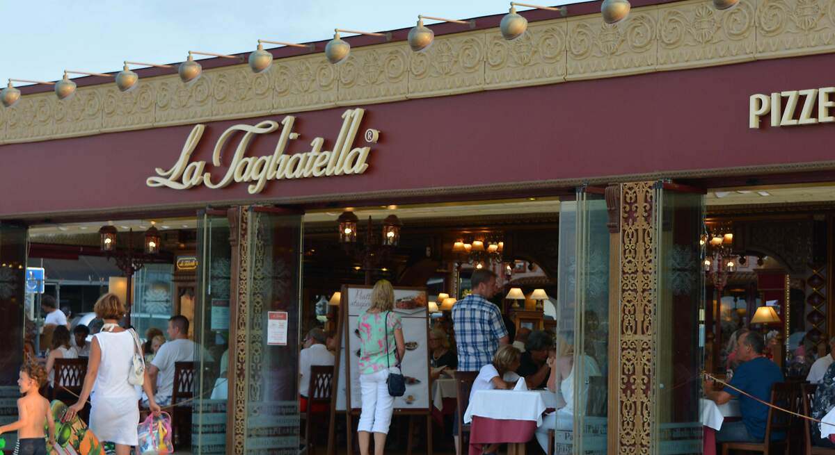 Un restaurante de La Tagliatella