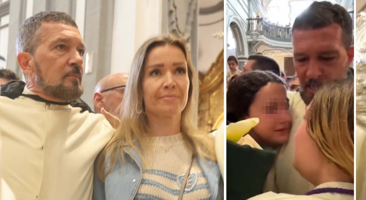 Antonio Banderas lágrimas Málaga 