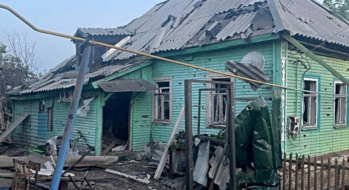 Una vivienda de Kursk tras los ataques ucranianos