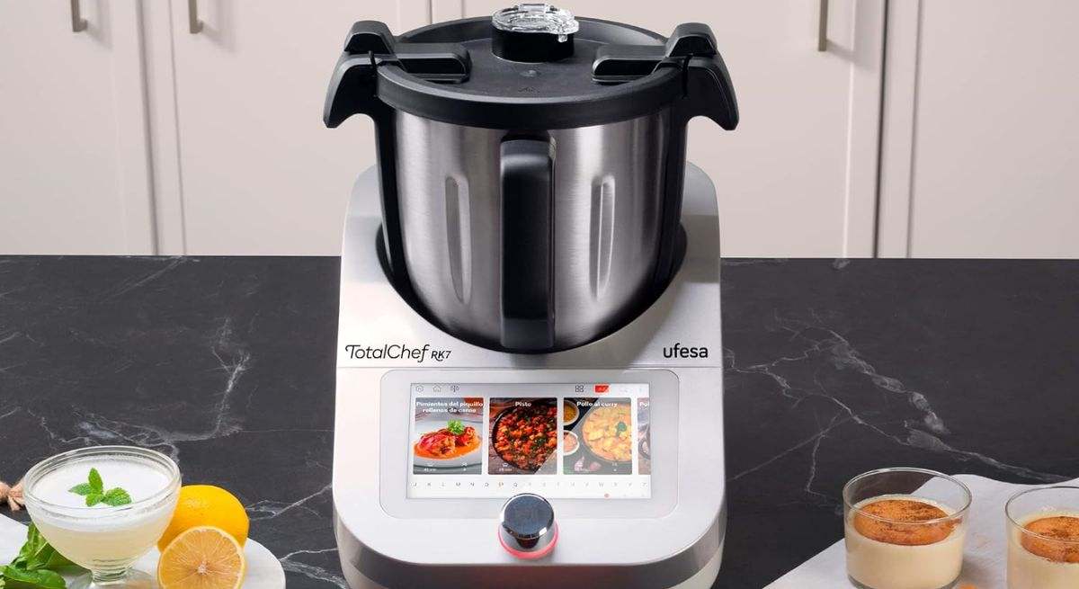 Robot de cocina inteligente Ufesa TotalChef RK7
