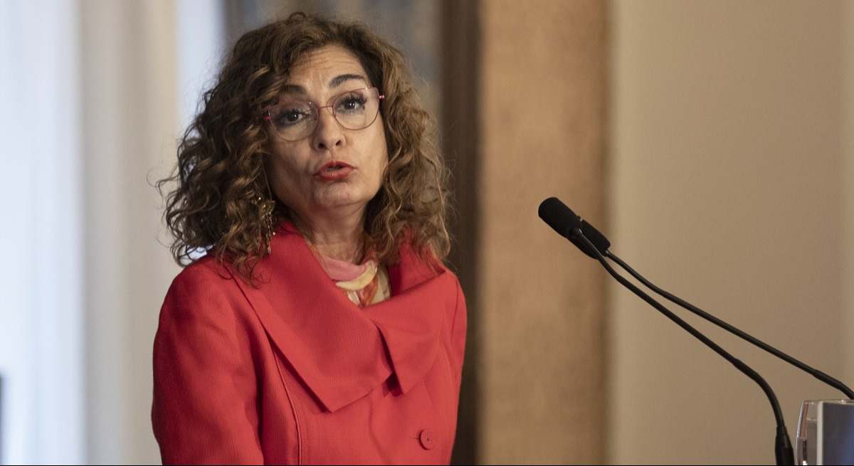 La vicepresidenta primera y ministra de Hacienda, María Jesús Montero.