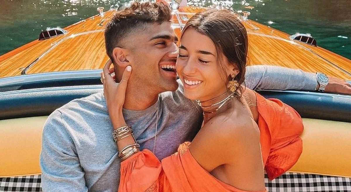 Jorge Martín y su novia influencer