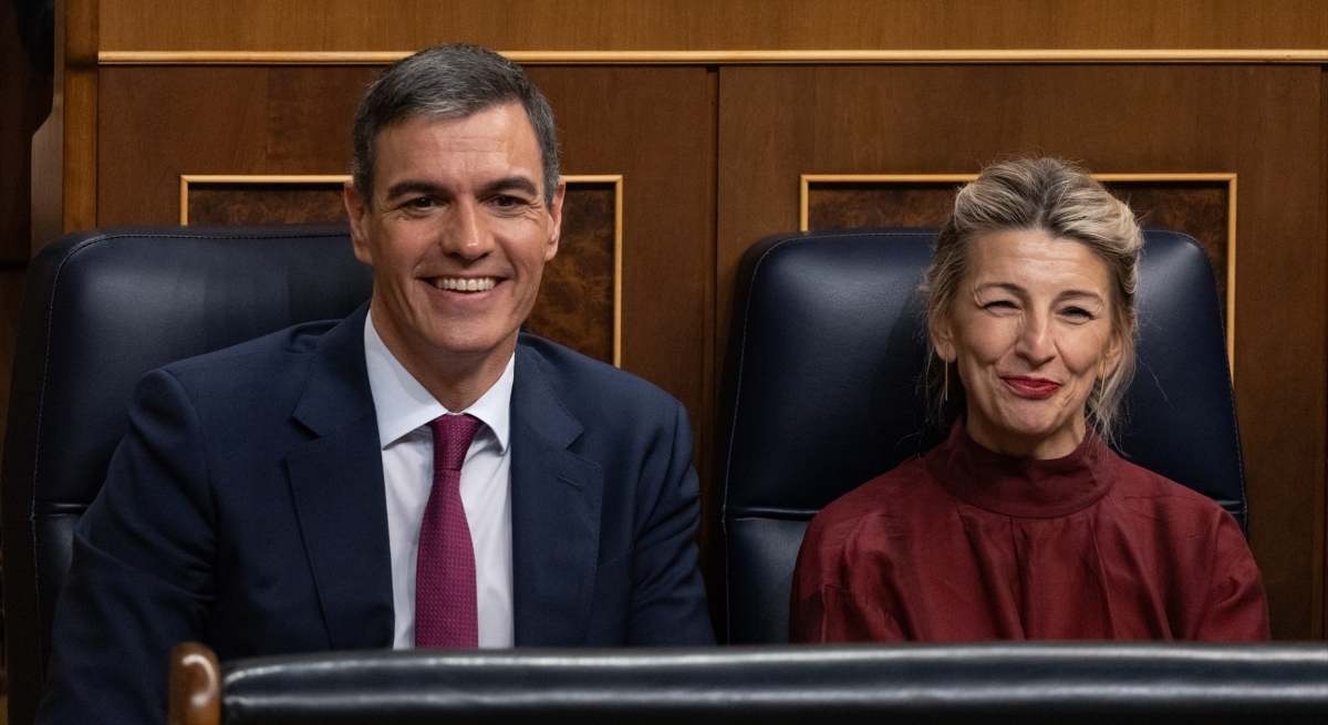 Pedro Sánchez y Yolanda Díaz / EP