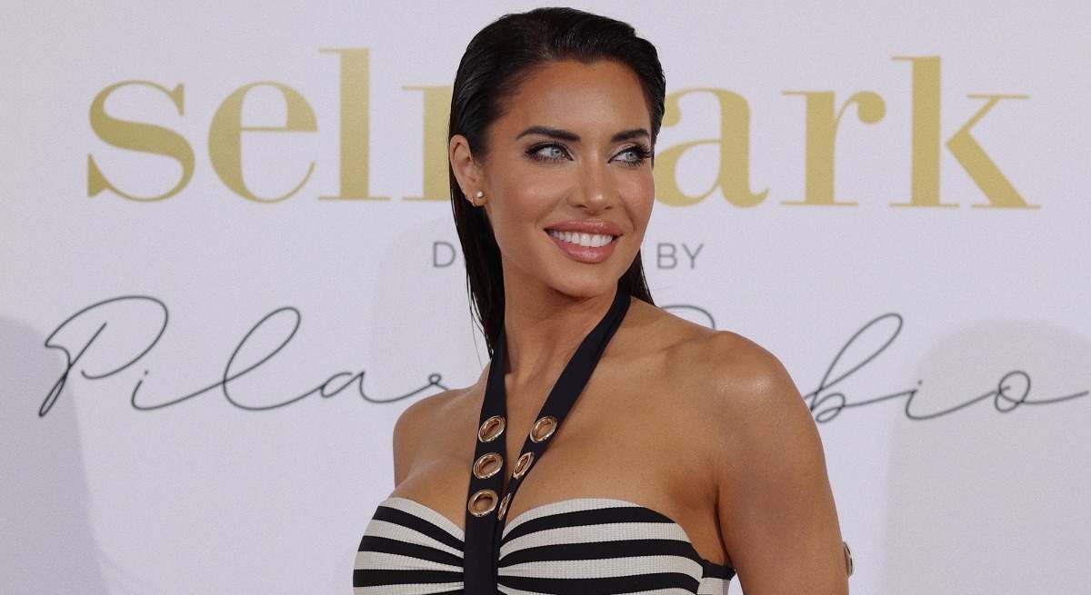 Pilar Rubio con la marca gallega Selmark.