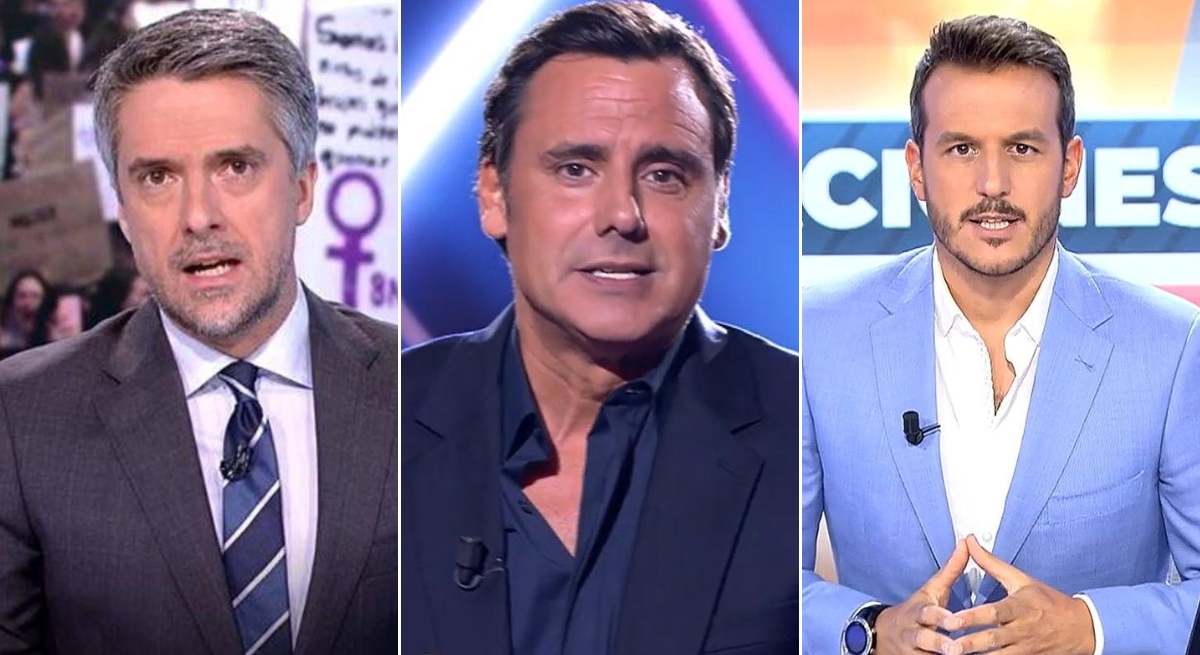 Carlos Franganillo, Ion Aramendi y Diego Losada