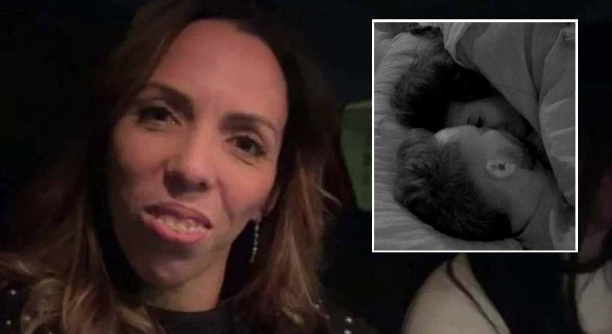 Paola Olmedo beso José María 