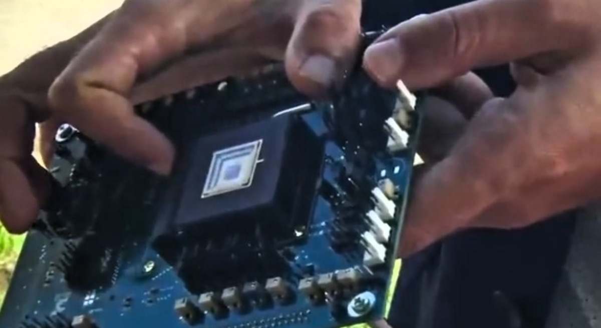 Sensor que se está desarrollando en un consorcio de empresas andaluzas.