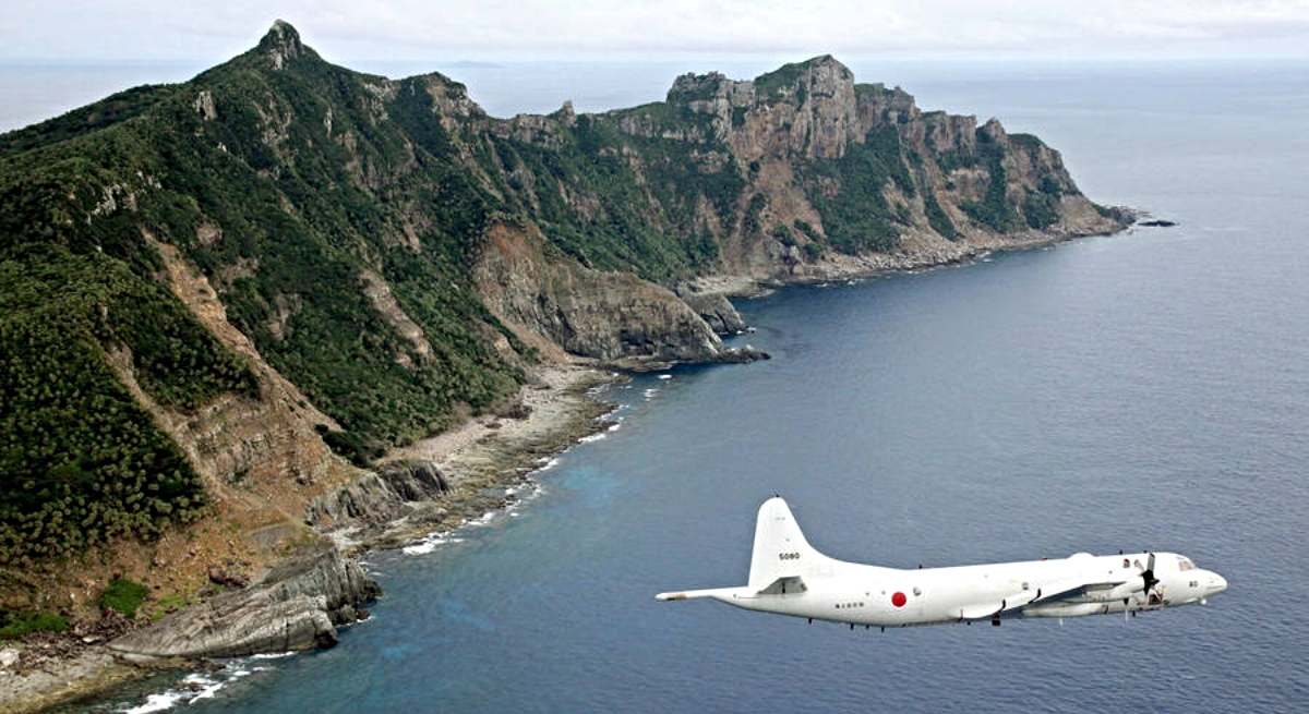 Una de las islas del archipiélago de las Senkaku