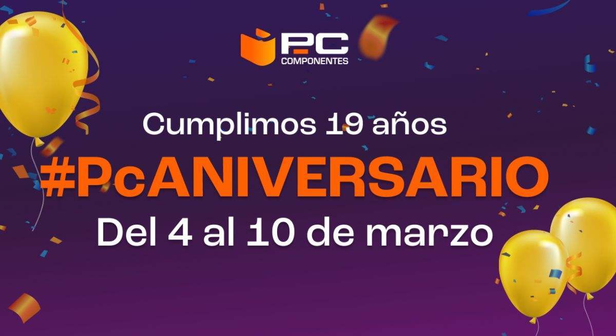 PcComponentes cumple años