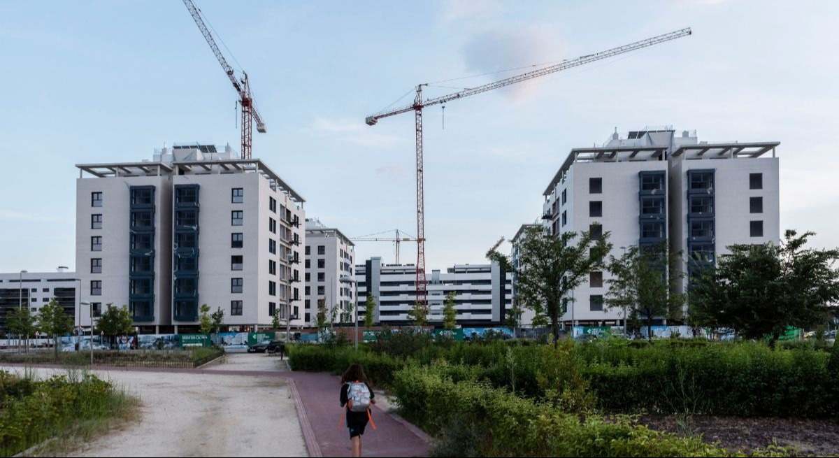 Viviendas en construcción