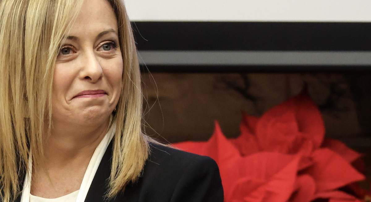 Giorgia Meloni, primera ministra de Italia.