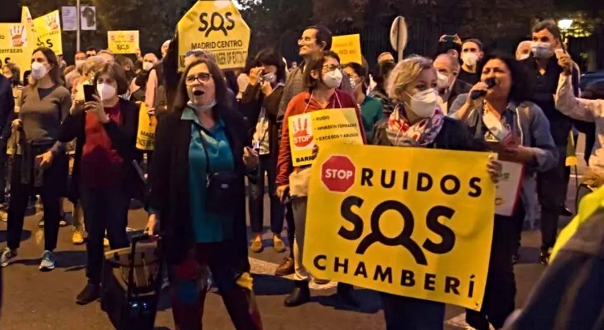 Protesta en Madrid contra los ruidos / EP